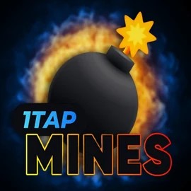 1Tap Mines online game logo by Turbo Games on betpointcasino.ca