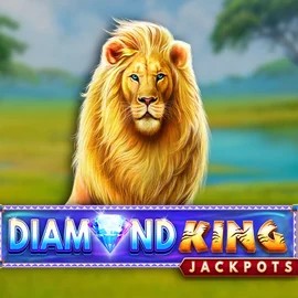 Jackpots logo of Diamond King Jackpots from SpinPlay Games at Betpoint Casino