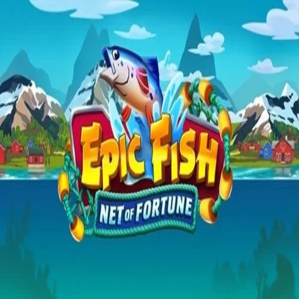 Epic Fish Net of Fortune slot logo by Quickspin at Betpoint Casino