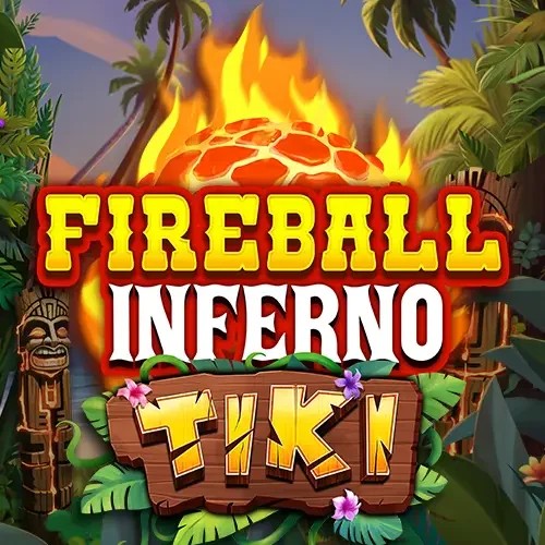 Fireball Inferno Tiki by NetEnt, showcased at betpointcasino.ca – game logo