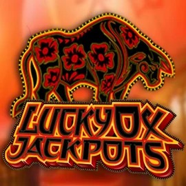 Lucky Ox Jackpots online game logo by Rival on betpointcasino.ca