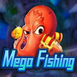 Mega Fishing slot logo by TaDa Gaming at Betpoint Casino