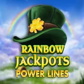 Official Jackpots logo: Rainbow Jackpots Power Lines by Red Tiger Gaming at Betpoint Casino