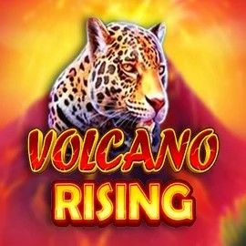 Volcano Rising slot logo by RubyPlay at Betpoint Casino